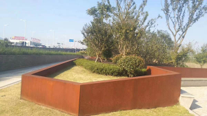 秀洲耐候钢挡土墙